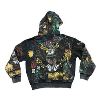 MAJESTIK: Liberty Zip Down Hoodie FT2671