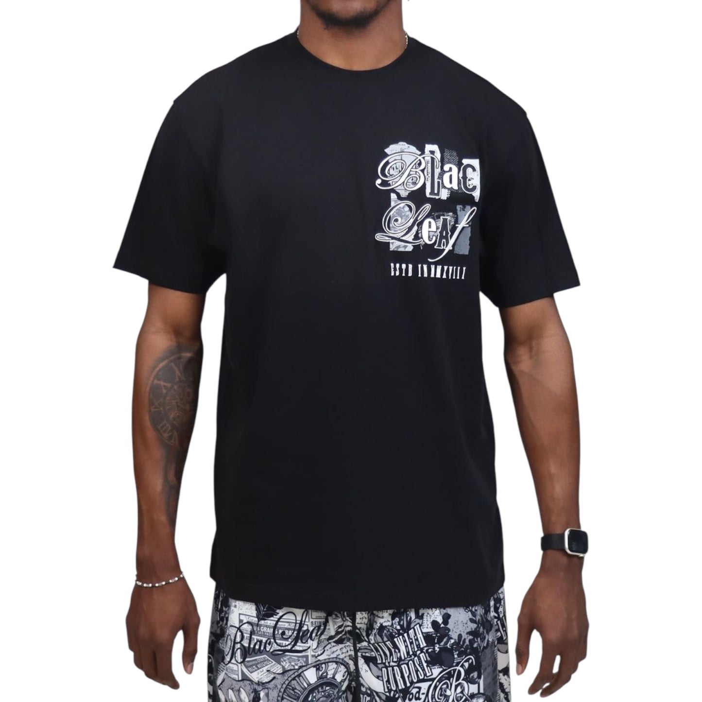 BLAC LEAF: Thinkers of Today SS Tee 002