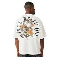 TRUE RELIGION: Floral Snake SS Tee 110491