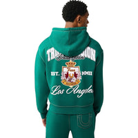 TRUE RELIGION: Crest Boxy Zip Up 110150