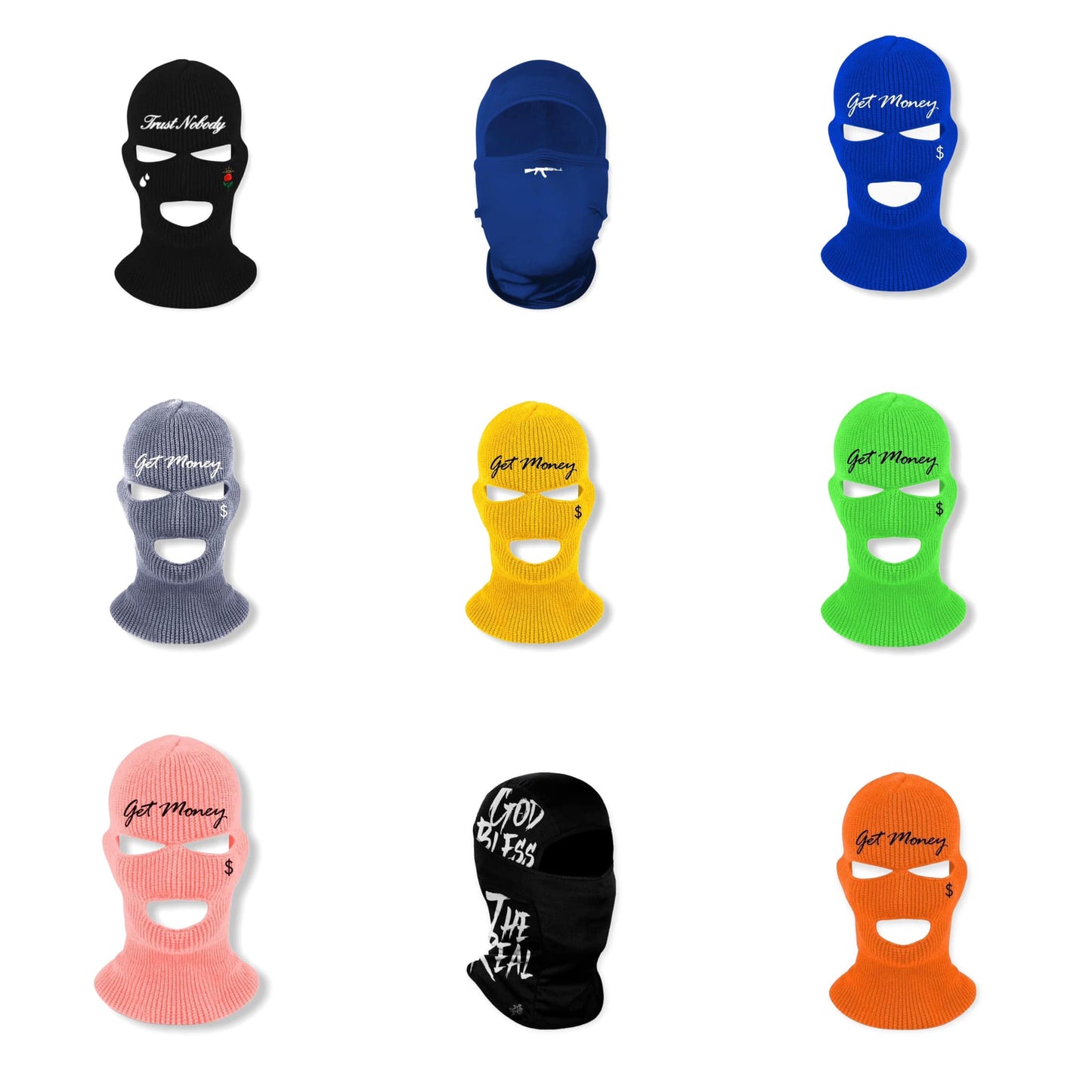 MYSTERY SKI MASK BUNDLE- 4PK