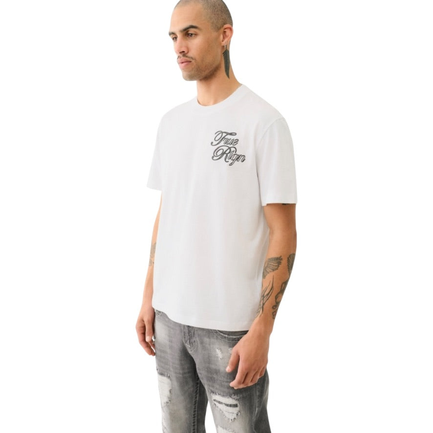 TRUE RELIGION: Multi Logo SS Tee 108922
