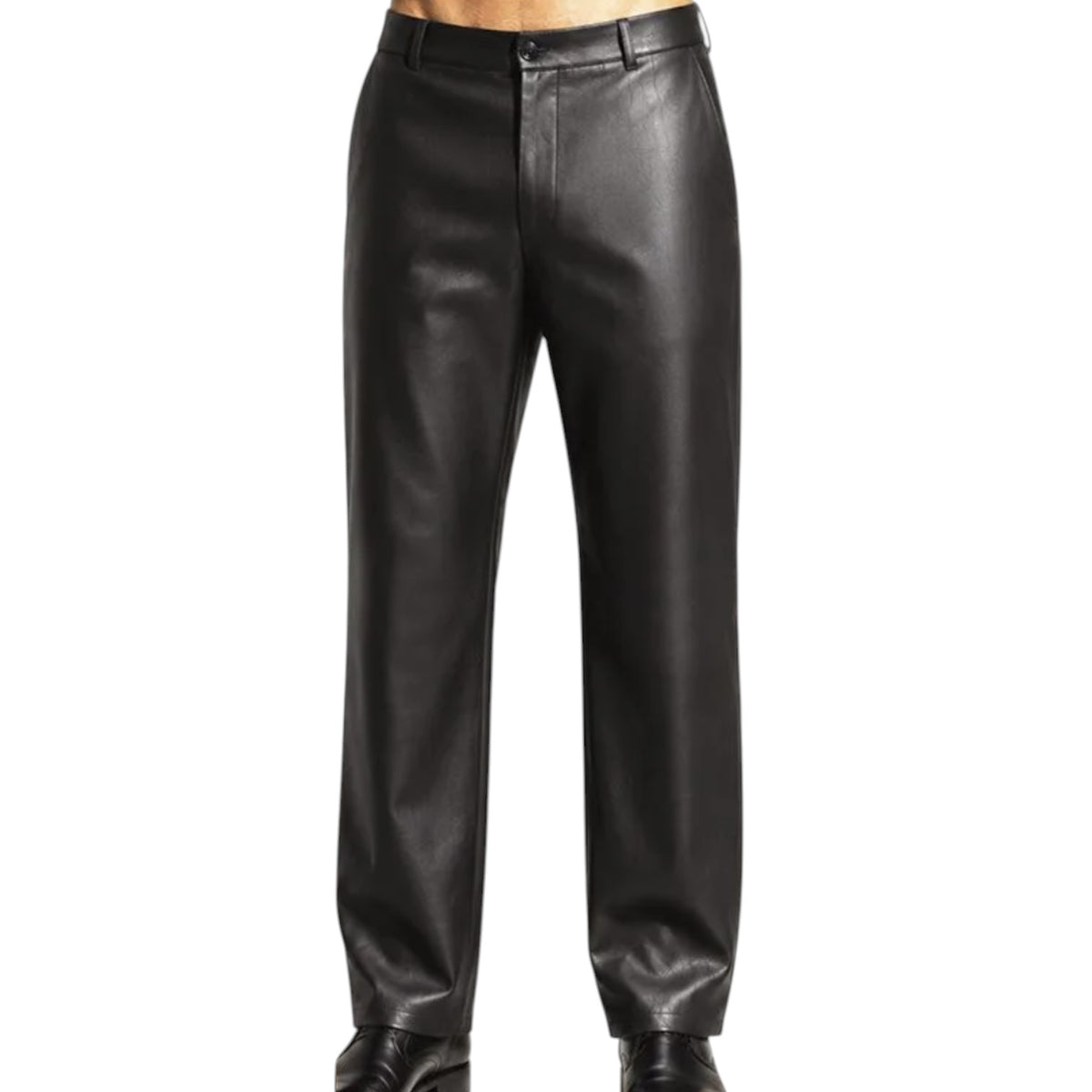 SILVERSILK: PU Leather Pants 35170P