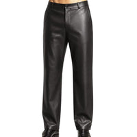 SILVERSILK: PU Leather Pants 35170P