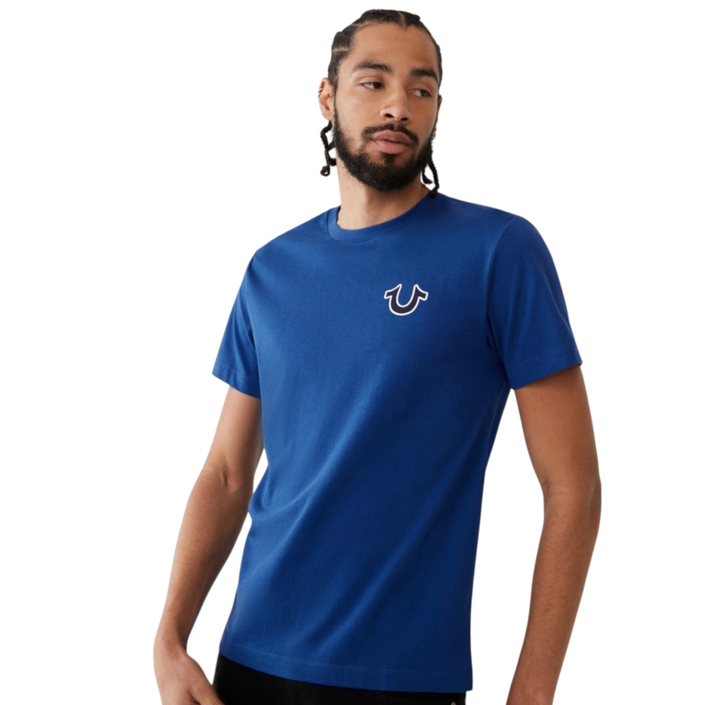 TRUE RELIGION: Buddha Logo SS Tee