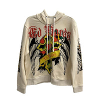 ED HARDY: Christ Cross Zip Hoodie 25RS
