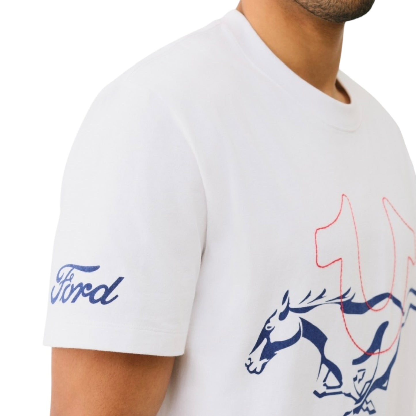 TRUE RELIGION: Ford Logo SS Tee 109715C
