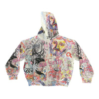 MAJESTIK: God Bless Zip Down Hoodie FT2672