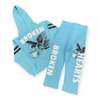 FWD: BOYS Broken Hearts Fleece Crop Set