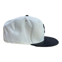 NEW ERA: White Sox Leather Visor Fitted 60498049