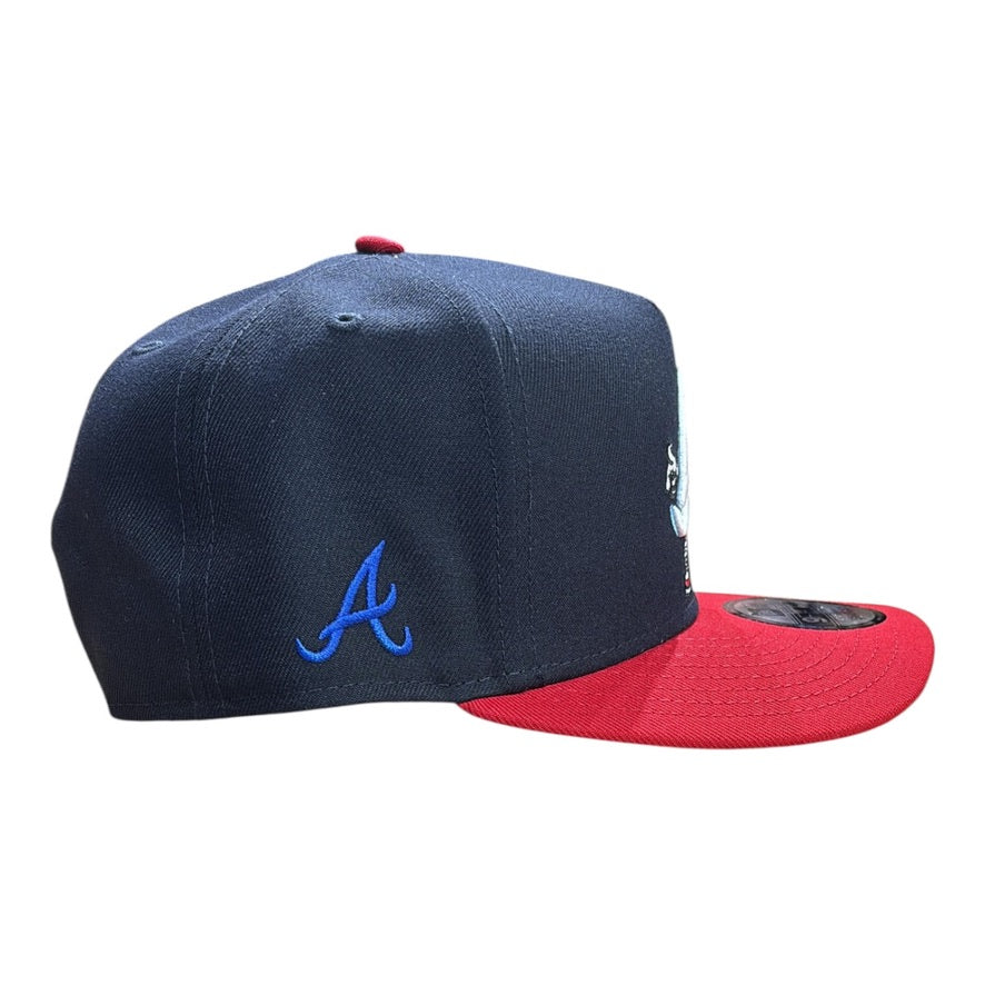 NEW ERA: Braves Cartoon A Frame 60800156