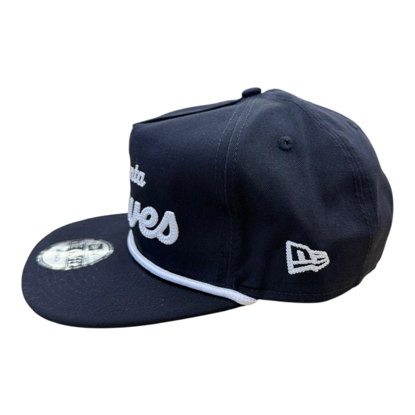 NEW ERA: Braves Golfer Wordmark SnapBack 60673885