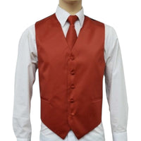 BRAND Q:  Solid Satin Vest 10