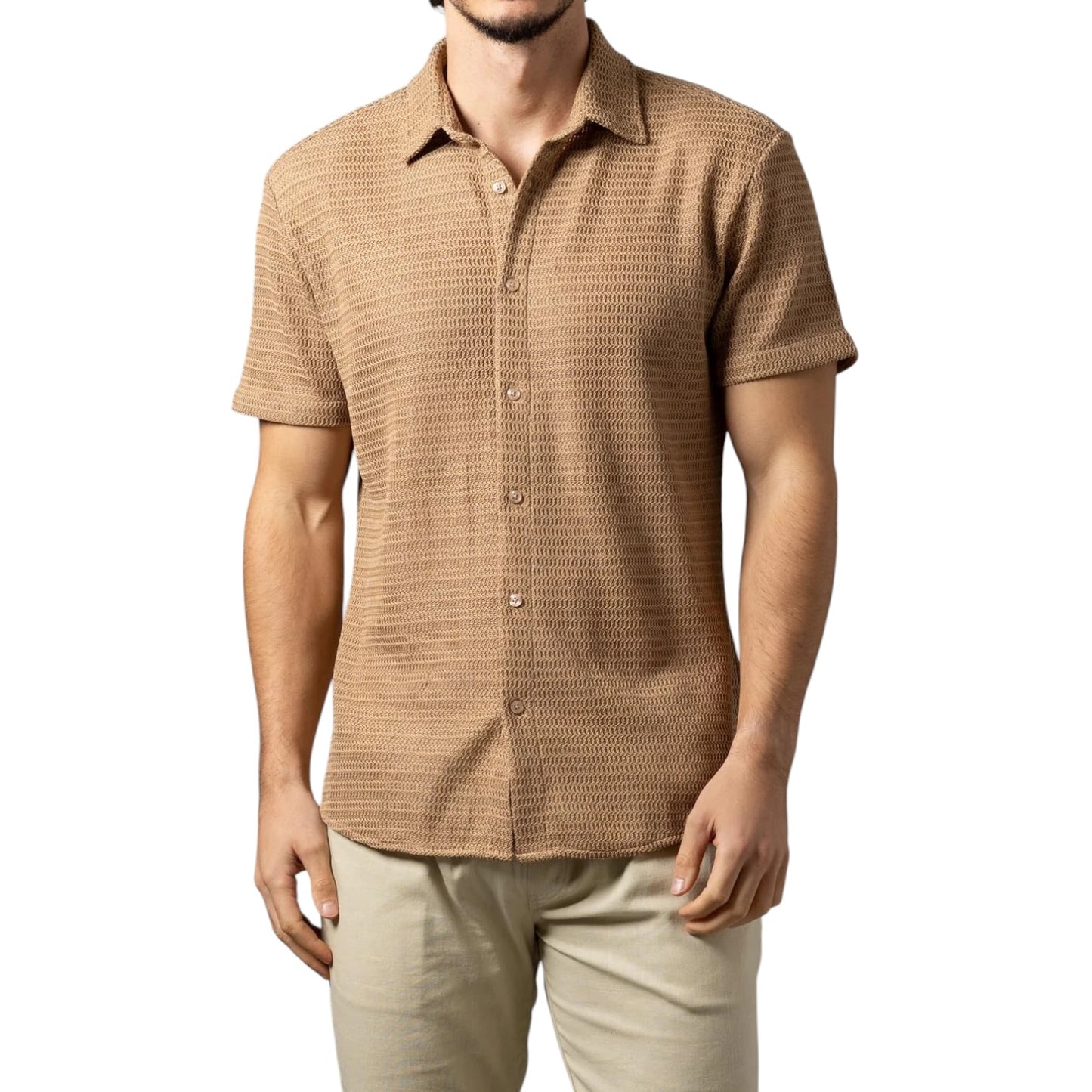 BE SPOKE: SS Button Up 252110