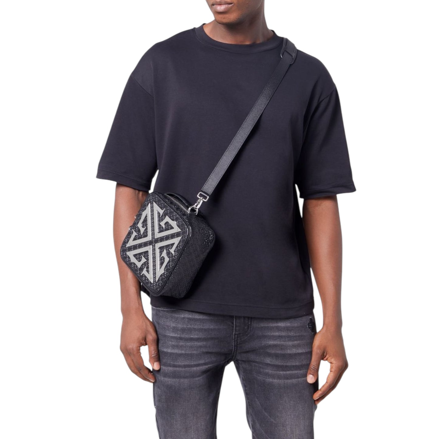 GUAPI: Obsidian Messenger Bag