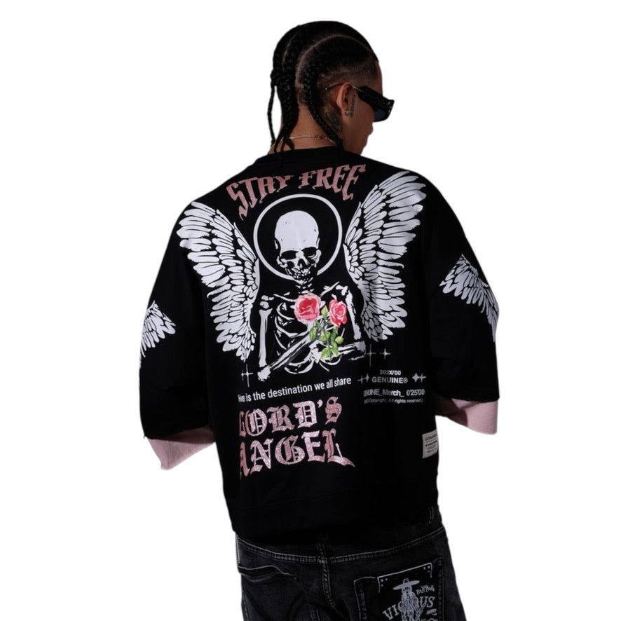 GENUINE: Lord's Angel Crop Shirt GN6255