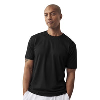 STACY ADAMS: Ribbed Mock Neck Tee 5002