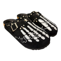 IN THE FIELD: Rhinestone Bones Clogs