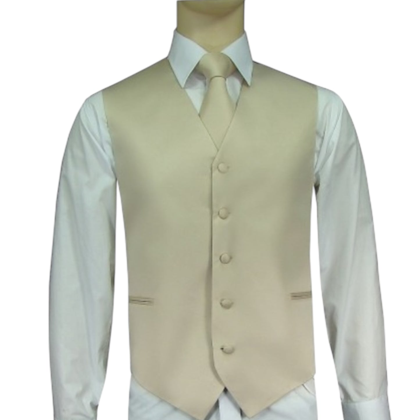 BRAND Q:  Solid Satin Vest 10