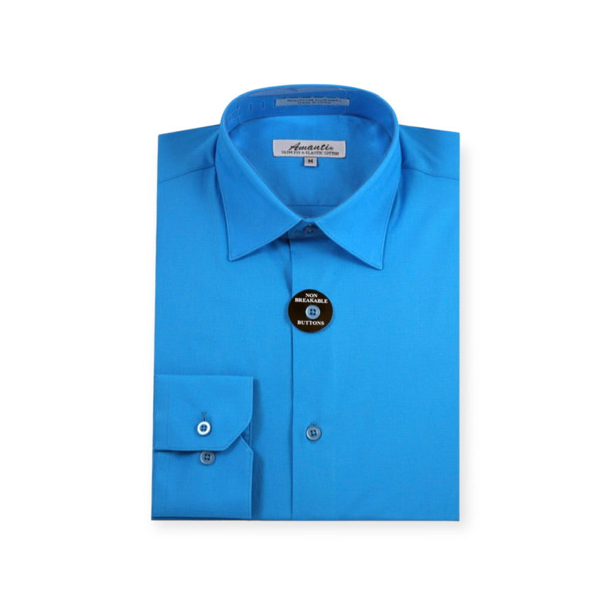 amanti dress shirts Amanti Cl1022-16 1-2x34-35 Amanti Mens Wrinkle Free Tan Dress Shirt
