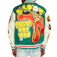 PLTKS: Never Slow Down Varsity Jacket