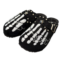 IN THE FIELD: Rhinestone Bones Clogs