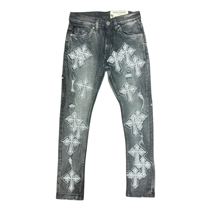 FWD: BOYS Crystal Templar Denim 330297