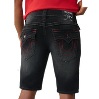 TRUE RELIGION: Ricky Flap Denim Short 110488