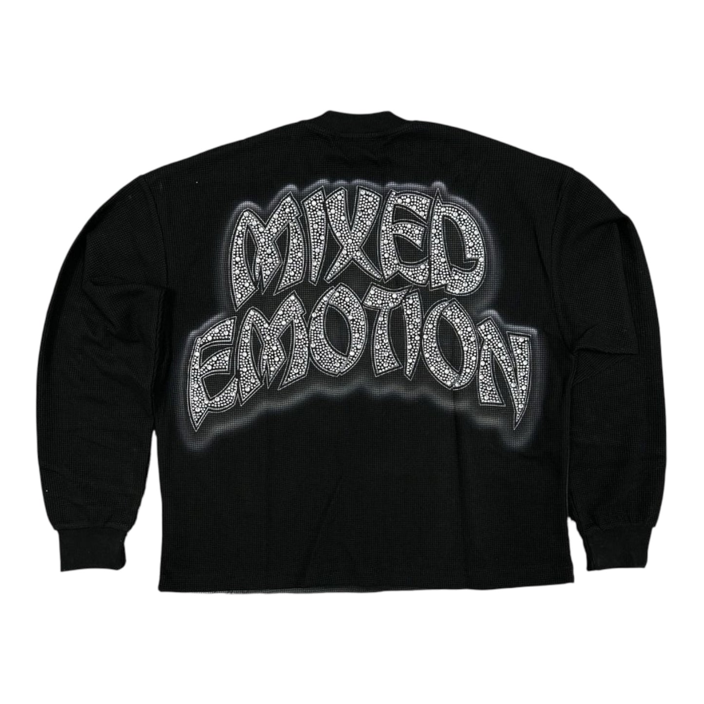 MIXED EMOTION: Sunrise Rhinestone LS Thermal