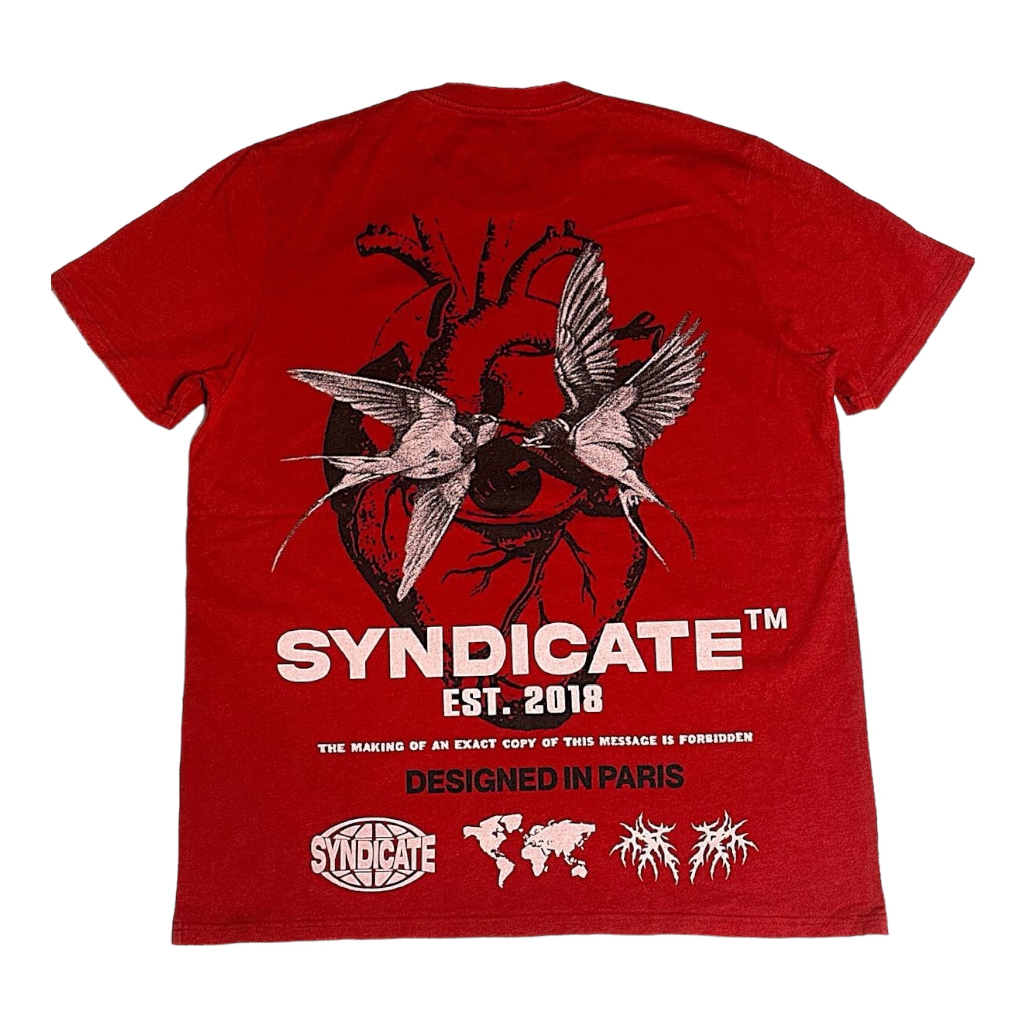 SYNDICATE: Heart w/ Birds SS Tee