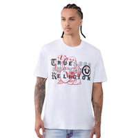 TRUE RELIGION: Buddha Letters SS Tee 110315