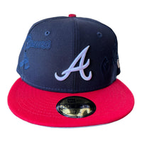 NEW ERA: Braves Multi Logo Fitted 60430519