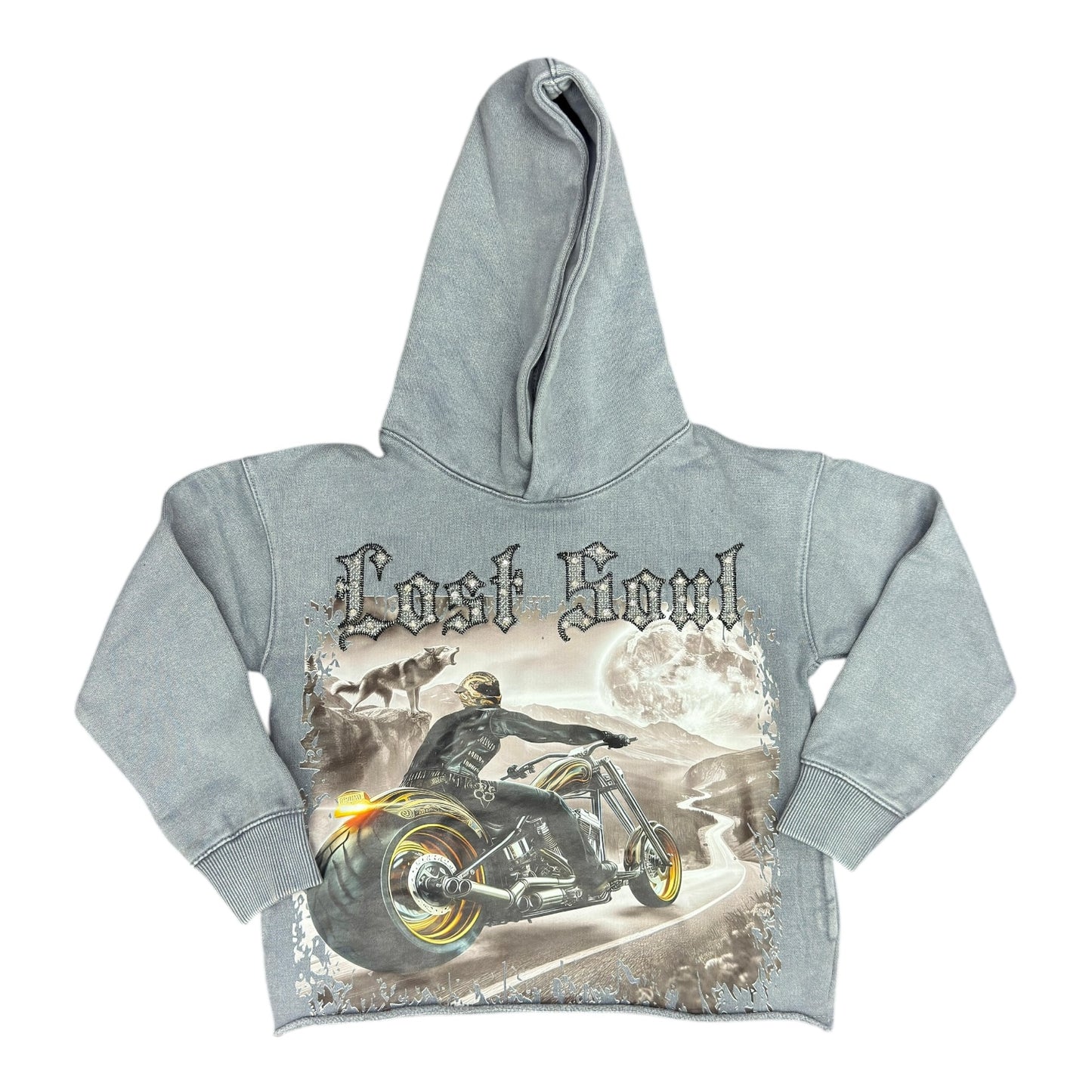 FOCUS: BOYS Lost Soul Crop Hoodie 80769