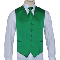 BRAND Q:  Solid Satin Vest 10