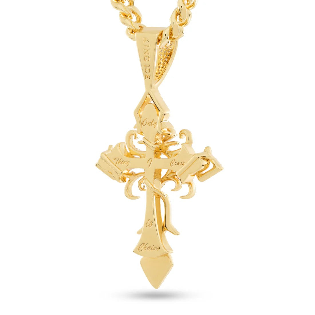 KING ICE: All I Cross is Chainz Neckace