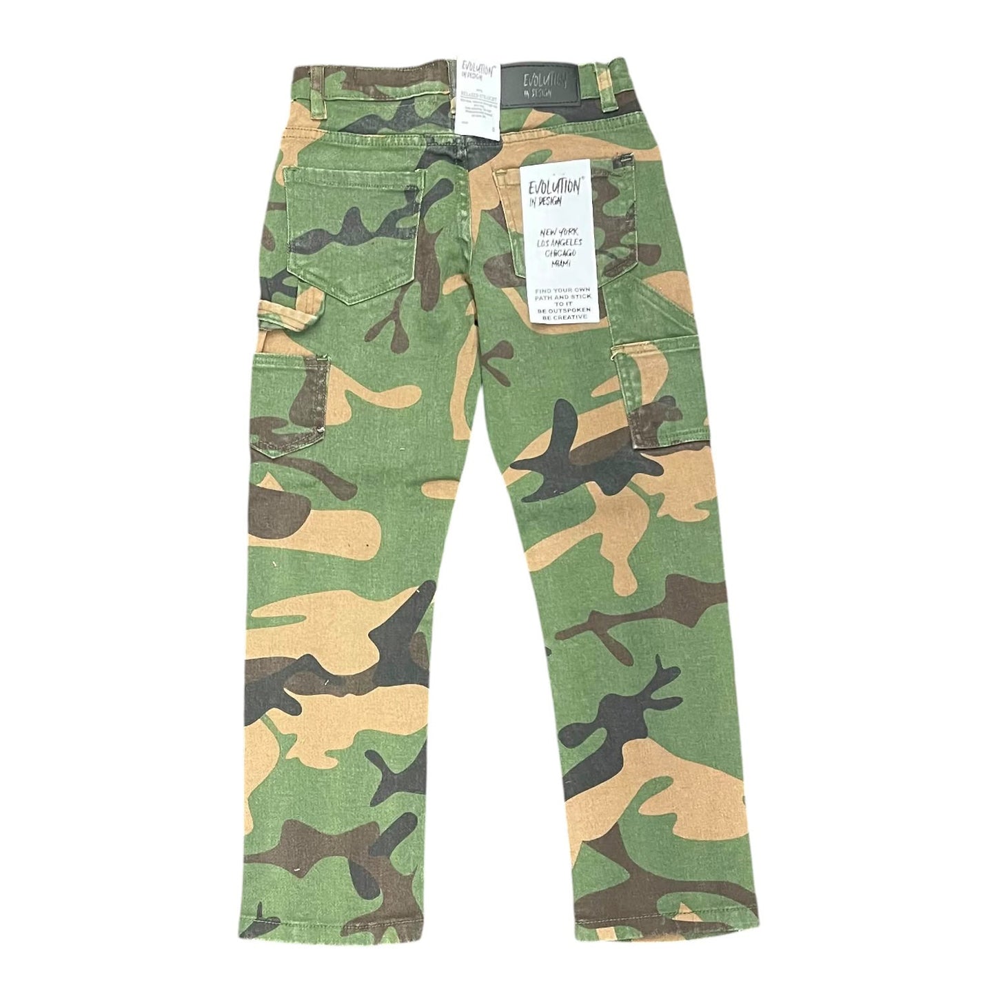 EVOLUTION: BOYS Staple Pockets Relaxed Twill Pants 330455
