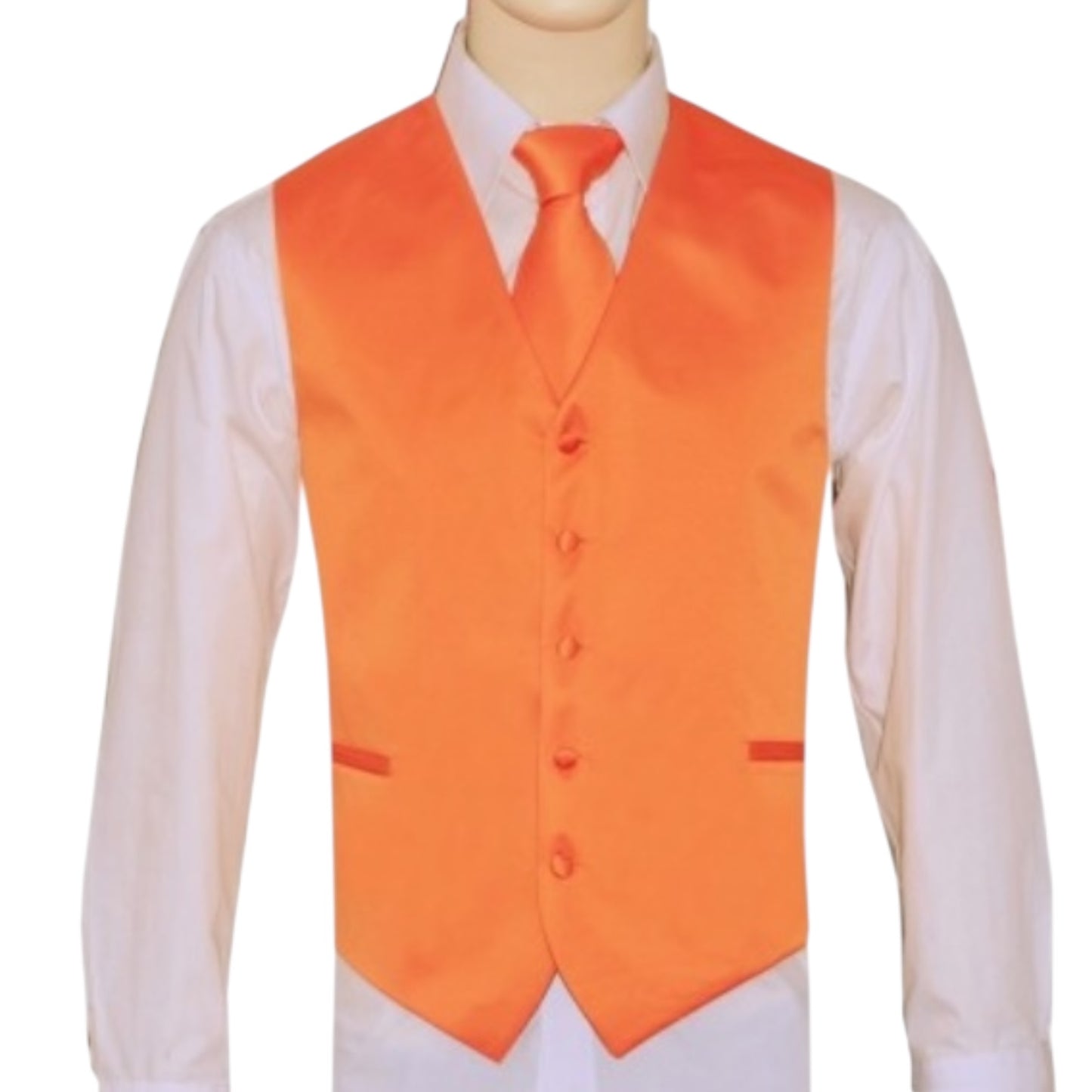 BRAND Q:  Solid Satin Vest 10