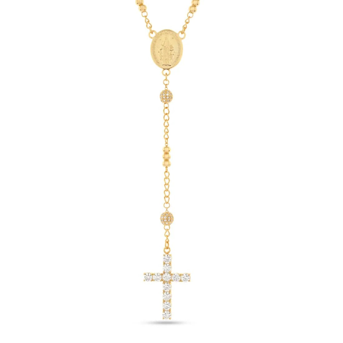 KING ICE: Our Father Rosary Necklace