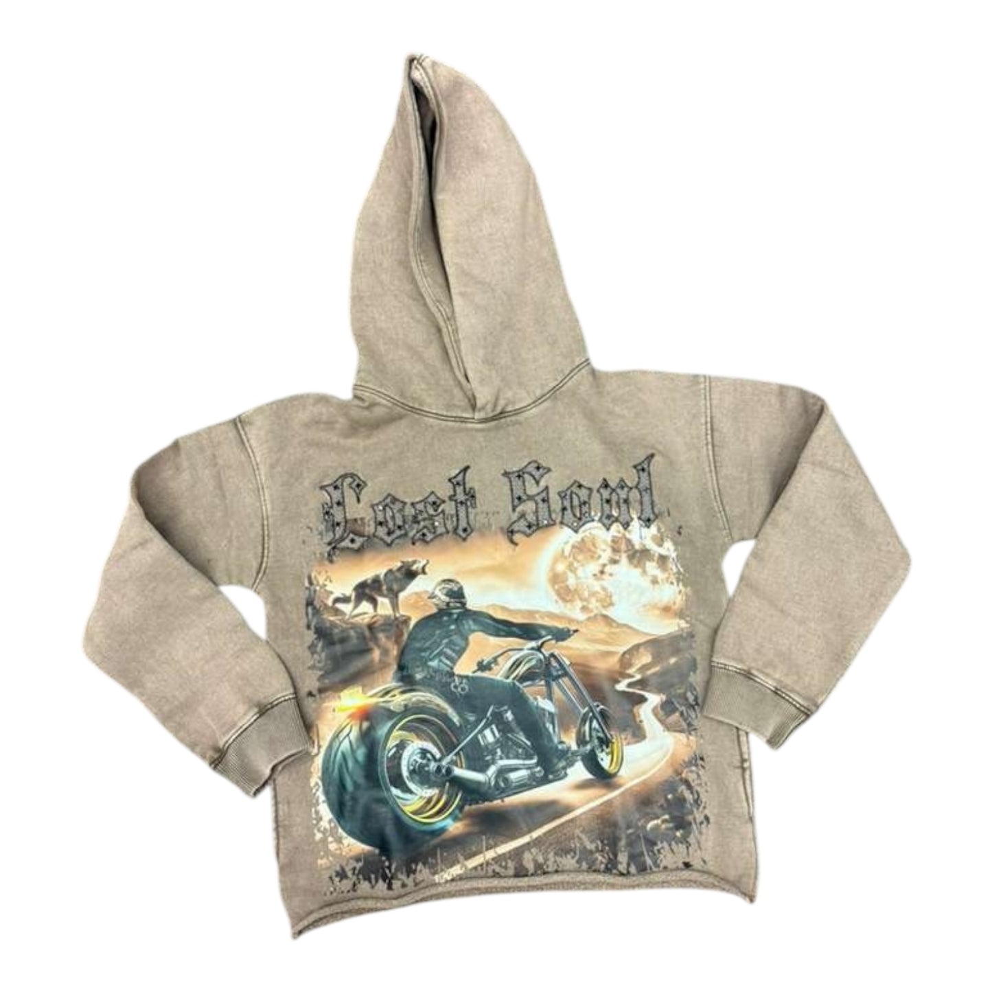 FOCUS: BOYS Lost Soul Crop Hoodie 80769