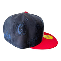 NEW ERA: Braves Multi Logo Fitted 60430519