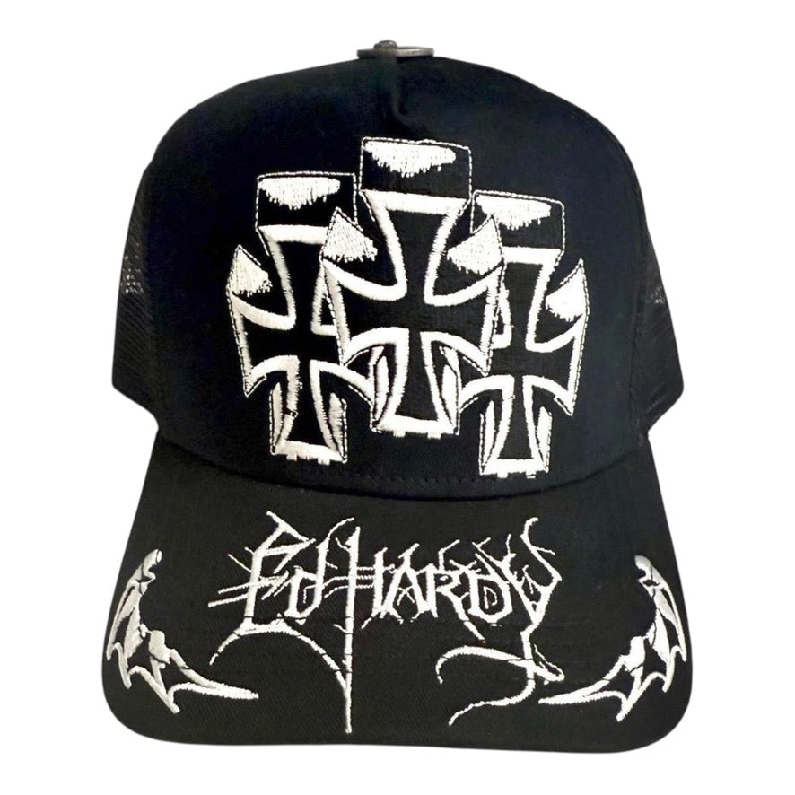 ED HARDY: Crosses Trucker 90