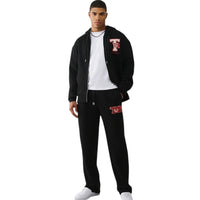 TRUE RELIGION: Champs Zip Hoodie Jogger Set