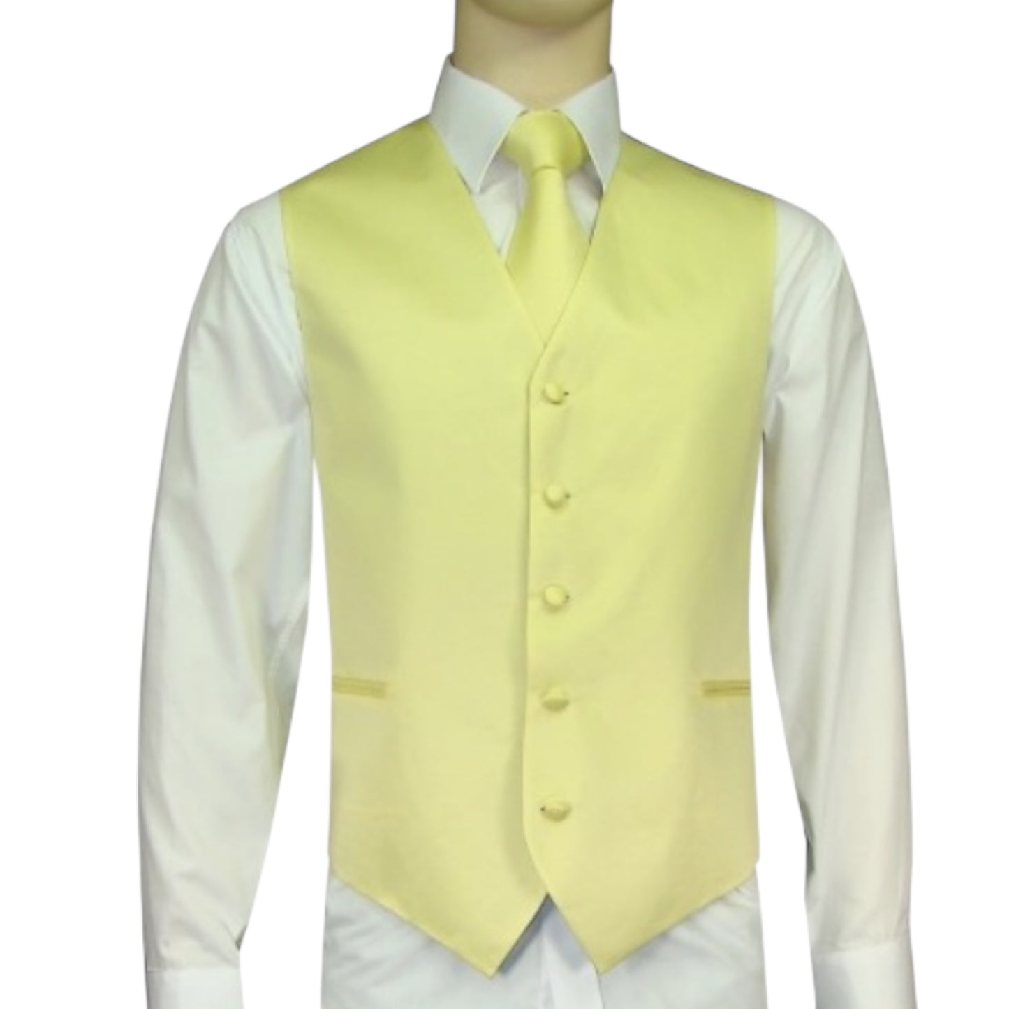 BRAND Q:  Solid Satin Vest 10