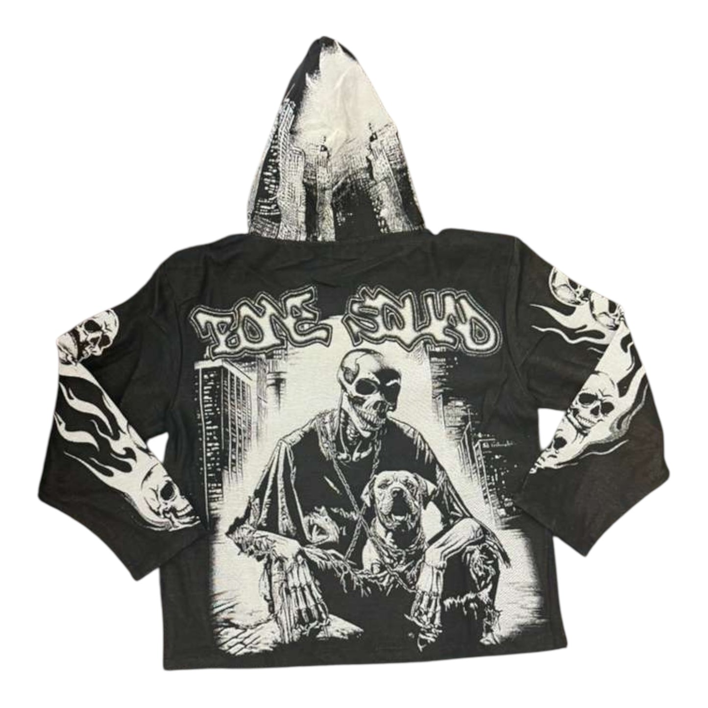MAJESTIK: Bone Squad Tapestry Hoodie TH2525