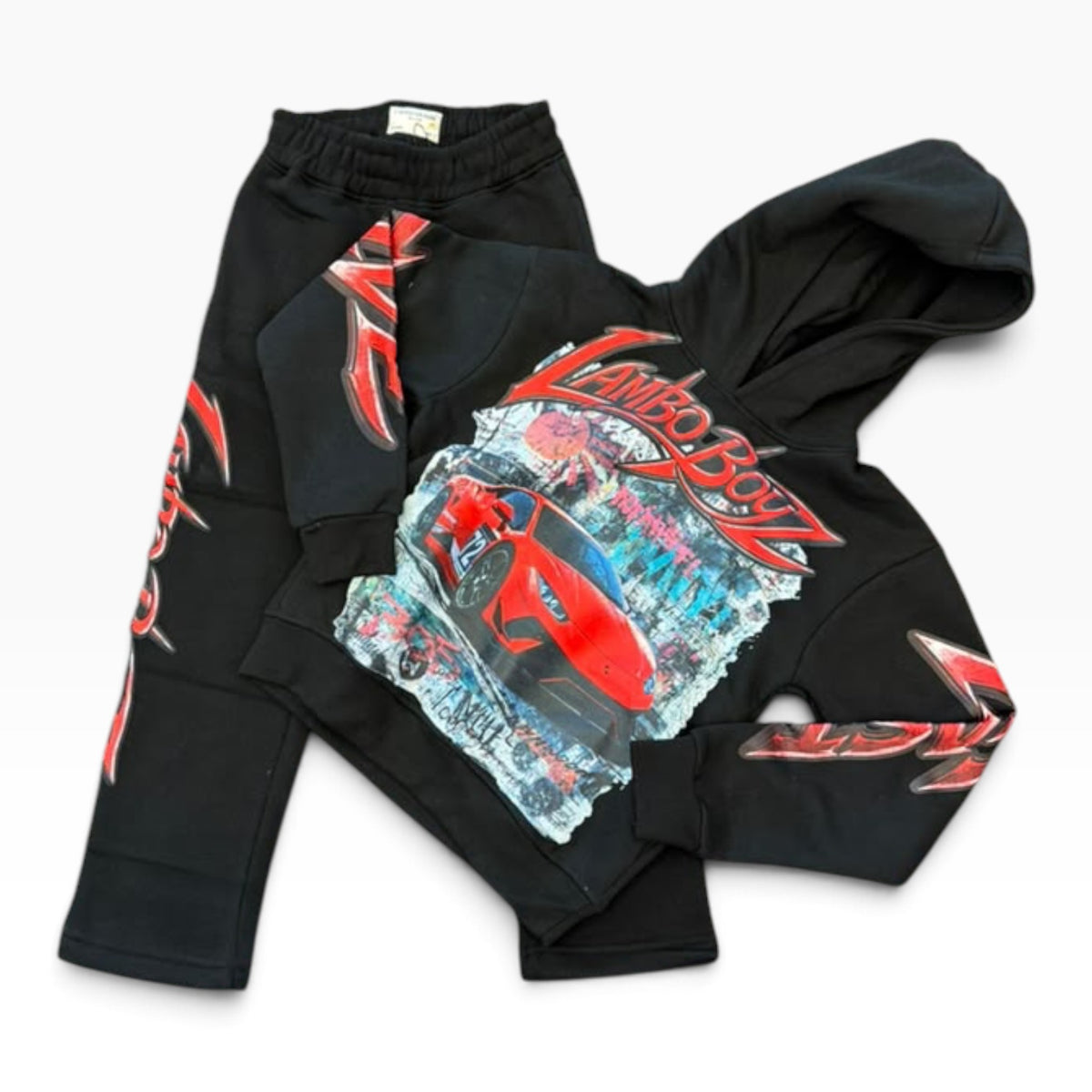 FWD: BOYS Lambo Boyz Fleece Crop Set