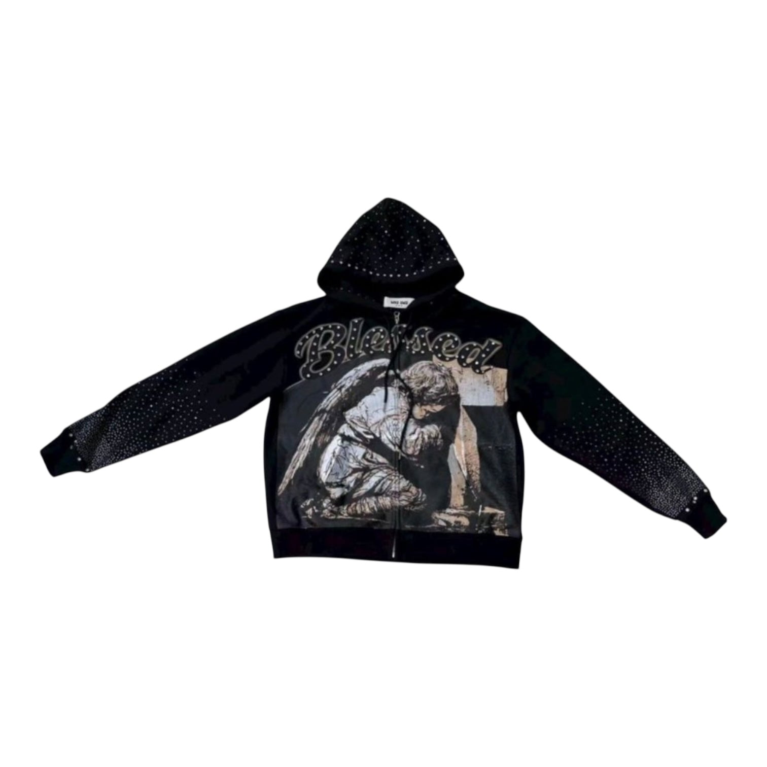 DNA: Blessed Crop Zip Hoodie H09