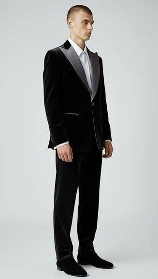 NOAH JOHN: Solid Velvet Sports Coat