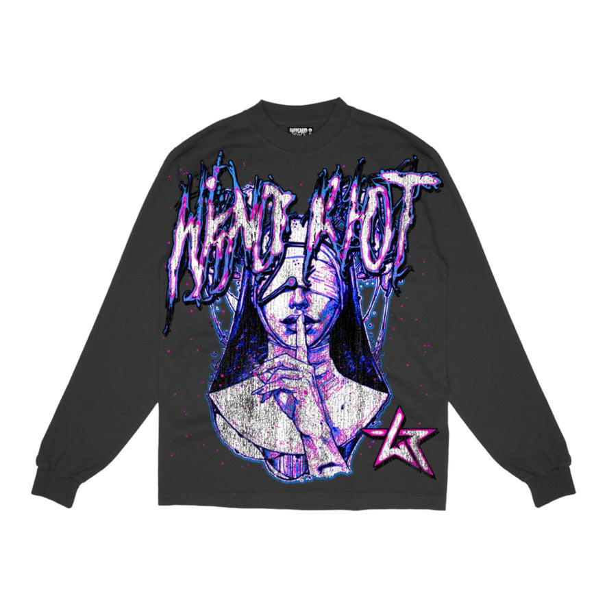 WKND RIOT: Shh LS Shirt