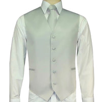 BRAND Q:  Solid Satin Vest 10