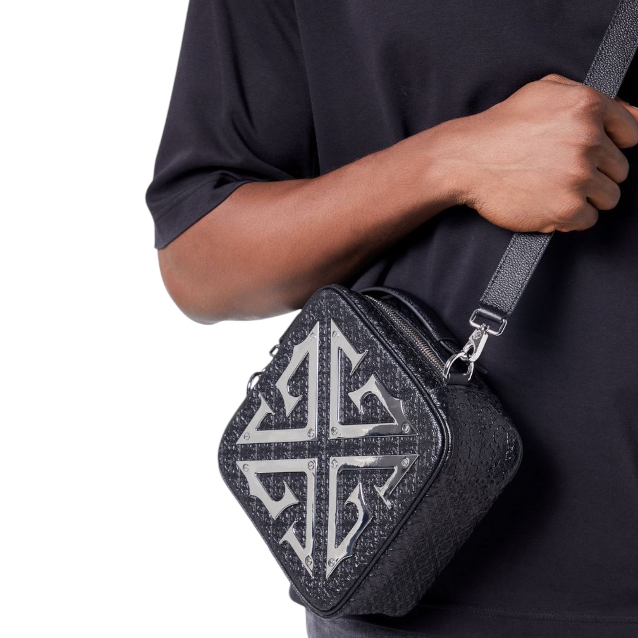 GUAPI: Obsidian Messenger Bag